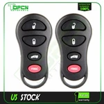 2 For Jeep Liberty Chrysler Sebring Keyless Entry Remote Control Car Fob. Fixed Price $19.99.