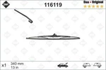 Swf Wiper Blade 340 Mm 13" Fits Audi Ford Porsche 911 Suzuki Volvo 6426CN. Fixed Price $9.46.