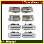 Nomorebreaking For Toyota Brown Inside White 040 Outside Door Handle DH84 Set. Fixed Price $41.25.