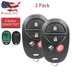 Replacement For 2008 - 2017 Toyota Sequoia Key Fob Remote Control GQ43VT20T. Fixed Price $14.89.
