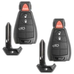 2 Replacement For Chrysler Dodge Remote Pn 68058346AH IYZ-C01C 4-BUTTON 433 Mhz. Fixed Price $19.95.