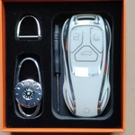Key Fob Cover Case Fit For Audi A4 A3 A6 A1 Ring And Tool Included White. Fixed Price $15.99.
