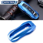 Remote Control Alloy Blue Key Case Skin For Porsche Panamera 971 Cayenne PO536. Fixed Price $16.99.