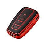 Tukellen For Toyota Key Fob Cover,special Soft Tpu Case 4 Buttons, Red. Fixed Price $19.99.