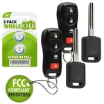 Replacement For 2002 2003 Nissan Altima Maxima Key + Fob Remote. Fixed Price $14.95.