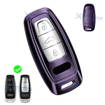 Purple Soft Tpu Full Cover Keyless Case Protector For Audi A6L 2015 2016 17. Fixed Price $14.99.