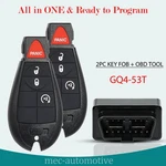 For 2013 2014 2015 2016 2017 Dodge Ram 1500 2500 3500 Remote Key Fob GQ4-53T. Fixed Price $17.68.