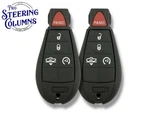 13-18 Ram 1500 2500 3500 Remote Key Fobik 5-BUTTON GQ4-53T (2 Pack). Fixed Price $24.90.