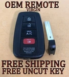 Oem Virgin 2017-2021 Toyota Prius Prime Smart Key Proximity Remote Fob HYQ14FBE. Fixed Price $101.16.