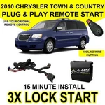 2010 Chrysler Town & Country Remote Start Add On 3X Lock Factory Key Fob CH4. Fixed Price $169.91.