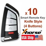 Xhorse Universal Smart Remote Key Proximity Knife 4 Buttons XSKF20EN For VVDI2. Fixed Price $116.95.