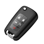Tukellen For Chevrolet Key Fob Cover Premium Soft Tpu Full Protection Black. Fixed Price $17.84.