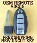 Oem Nissan Murano Pathfinder Titan Smart Key Proximity Remote Fob 285E3-5AA3D. Fixed Price $42.95.
