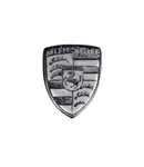 Silver Crest Small Emblem Genuine Porsche Key Fob Replacement 94453844300. Fixed Price $22.00.