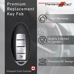Proximity Smart Key For Nissan Altima (2013-15) Maxima KR5S180144014 S180144018. Fixed Price $59.69.