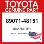 Toyota Genuine 8907148151 Module Set Transmitter Sub-assy Door Control Oem. Fixed Price $102.75.