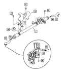 Genuine Mopar Power Steering Gear 6506079AA. Fixed Price $9.08.