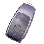 Tangsen Key Fob Case Cover Compatible 2 & 3 Button, Transparent Purple. Fixed Price $21.90.