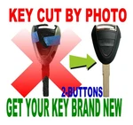 Key Cut By Photo 3-BUTTON Case For Porsche 997 987 Cayman Boxster Remote Fob. Fixed Price $57.47.