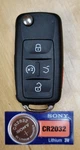 Genuine Oem Button Vw Volkswagen Flip Key Remotes 561837202GR NBGFS93N. Fixed Price $10.95.