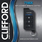 New Clifford 7146X 4-BUTTON 1-WAY Remote Control EZSDEI7146 Ic 1513A-7146. Fixed Price $49.99.