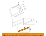 Gm Oem Rear Door Body Side-lower Molding Trim Left 22763889. Fixed Price $194.47.