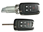 New Gm Ignition Lock Cylinder Switch W/2 Flip Remote Keys 5912545 Buttons. Fixed Price $72.95.