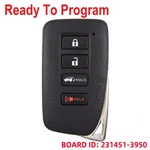 For 2020 21 2022 Lexus Smart Proximity Key Fob W/hatch HYQ14FLB 231451-3950. Fixed Price $40.95.
