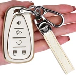 Tecarate Compatible For Chevy Key Fob Cover - Case White,. Fixed Price $17.50.