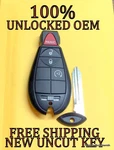 Oem Unlocked Chrysler Town & Country Keyless Remote Fobik 05026195 Ad. Fixed Price $925.00.