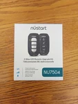 Firstech / Nustart NU7504 (NU2WG16R-FM) 2-WAY, 4-BUTTON Remote Rf Kit. Fixed Price $80.00.