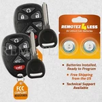 Replacement For 2007-2014 Chevy Tahoe Traverse Gmc Yukon Remote Key Fob 6B Set. Fixed Price $19.95.