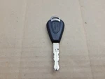 Ilco Aftermarket Subaru Black & Chrome Ignition Door Key SUB4-PT. Fixed Price $10.99.