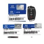Genuine 95430C1010 Fob Flip Keyless Entry Remote For Hyundai Sonata 2015-2017. Fixed Price $88.69.