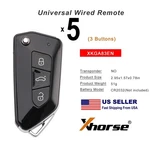 5X Xhorse XKGA83EN All Black Buttons Second Generation Universal Wired Remote. Fixed Price $42.95.