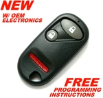 Oem Electronic 3 Button Remote Keyless Entry Fob 2002-2005 Honda Civic Si Coupe. Fixed Price $24.94.