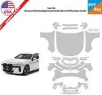 For Bmw Seires 740/750/760 2023-2025 Front Paint Protection Film Precutkit Ppf. Fixed Price $609.95.