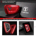 Real Red Carbon Fiber Key Fob Case Cover For 2020-24 Corvette C8 Z51 1LT 2LT Z06. Fixed Price $32.99.