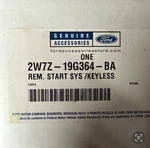Ford Oem 2W7Z-19G364-BA Remote Vehicle Starter/ Keyless Entry Kit. Fixed Price $105.00.