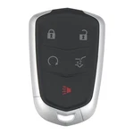 Autohaux Button Car Keyless Entry Remote 2.76"X1.57", Black, Silver Tone. Fixed Price $35.10.
