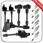 6*IGNITION Coils & 6*SPARK Plugs For Infiniti I30 3.0L Rear Side 2000 V6. Fixed Price $79.09.