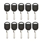 New Uncut Transponder Key Replacement Ford Lincoln Mercury (10 Pack). Fixed Price $29.46.