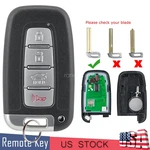 Prox Remote Car Key Fob 4B For Hyundai Sonata Azera Genesis 2011-2014 SY5HMFNA04. Fixed Price $19.75.