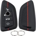 Lcyam Silicone Key Fob Cover Compatible With 2024 Bmw M8, Honeycomb Pattern. Fixed Price $23.06.