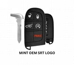 Mint 15-21 Grand Cherokee Oem New Remote Key Fob Smart Srt Logo 68240167AA. Fixed Price $62.39.