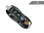 Replacement Carbon Fiber Key Cover - Porsche Cayenne Panamera Boxster Cayman Usa. Fixed Price $99.95.