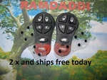 2 X Dodge Caravan Chrysler Town & Country GQ43VT18T Keypad Contacts Only!. Fixed Price $13.95.