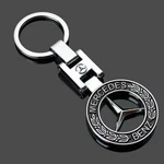 Double-sided Car Keychain Metal Ring Auto Holder Accessory For Mercedes. Fixed Price $12.99.