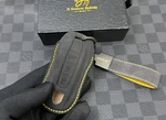 Luxury Alcantara Nappa Leather Case Keychain Fit For Porsche Cayenne 911 Gts. Fixed Price $128.53.