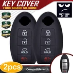 2PCS Silicone Remote Key Fob Case Cover For 4 Button Nissan Altima Rogue Sentra. Fixed Price $9.15.